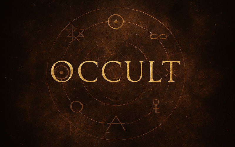 Symbolic depiction of the occult
